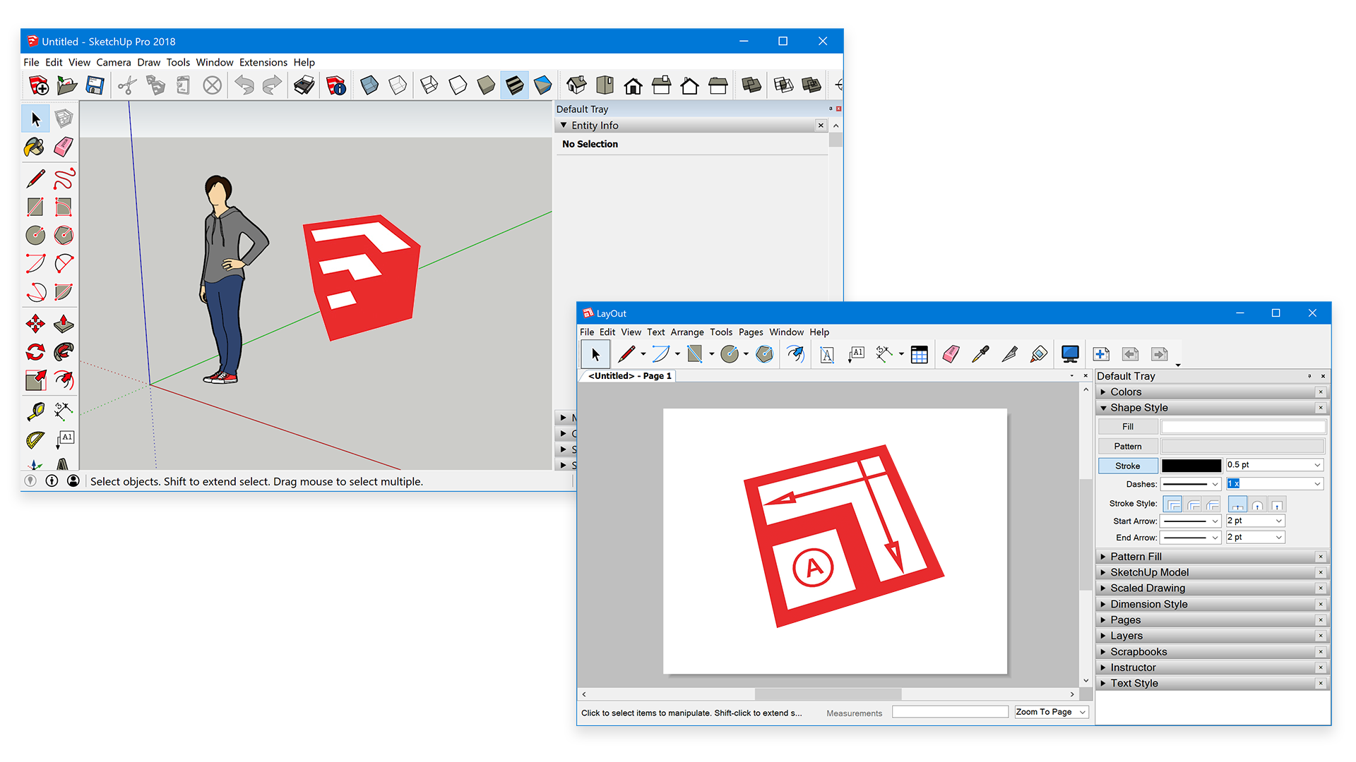 SketchUp Pro and LayOut