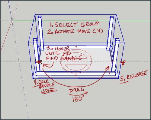 Rotate Via the Move Tool