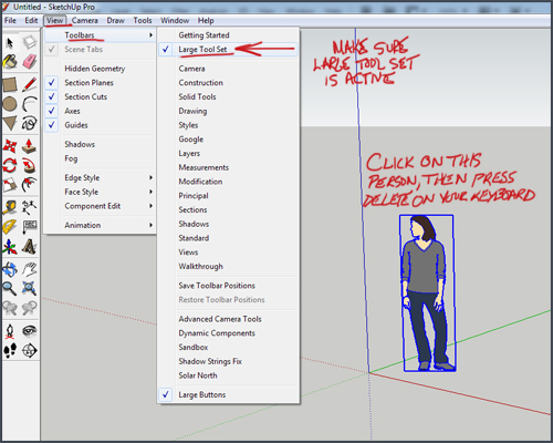 Sketchup Workspace setup