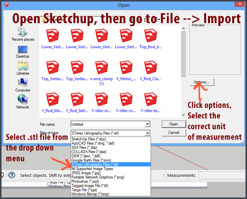 STLimport Sketchup plugin