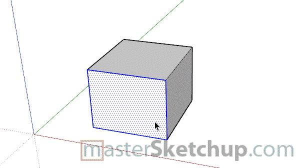 Move Single point in SketchUp