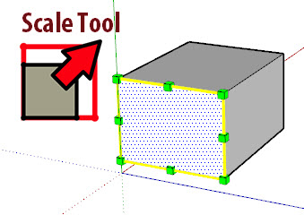 SketchUp Scale tool
