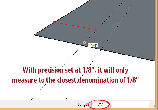 Sketchup unit interval