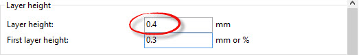 slicer layer height
