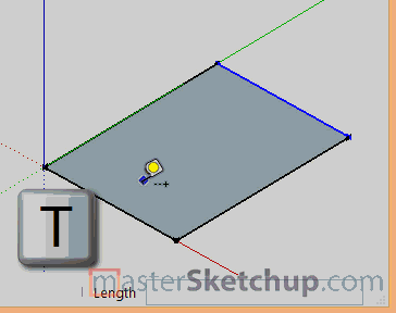 SketchUp guide move